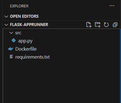 Flask app Folder structure